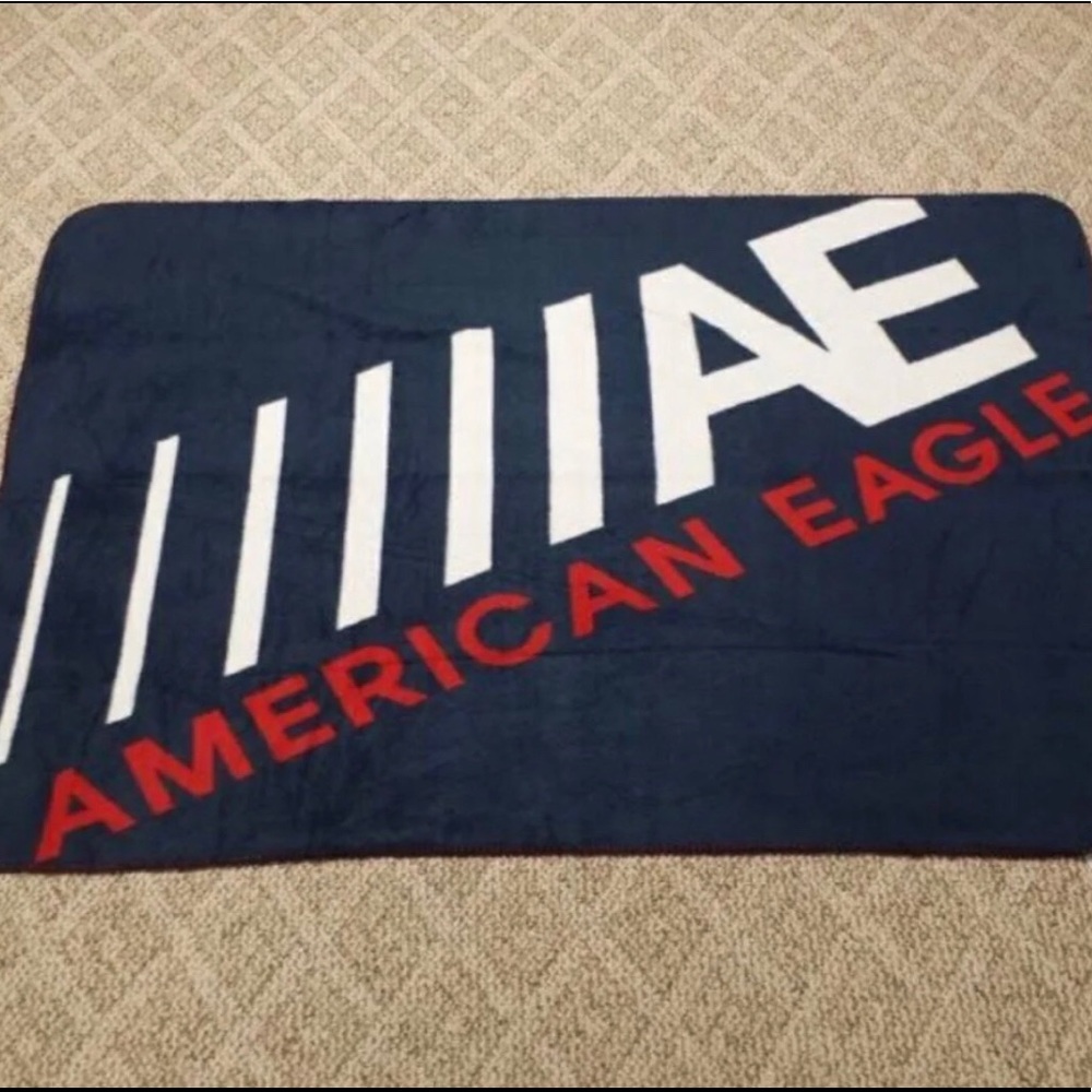 New American Eagle Fleece Blanket